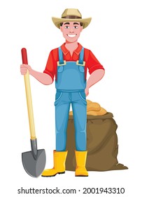 1,923 Handsome man shovel Images, Stock Photos & Vectors | Shutterstock