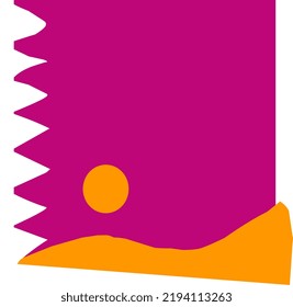 A handsome man roasts meat on the grill. The cook smiles and prepares a barbecue. Vector illustration on a white background.