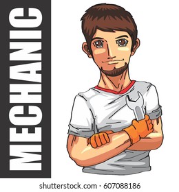 A HANDSOME MECHANIC