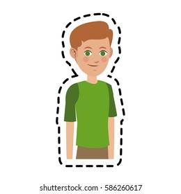 handsome young man icon image 