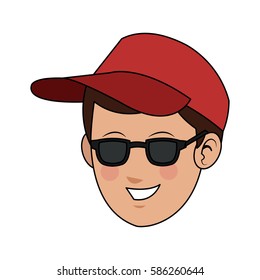 handsome young man icon image 