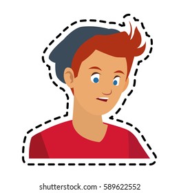 handsome young man icon image 
