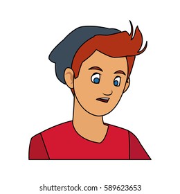 handsome young man icon image 