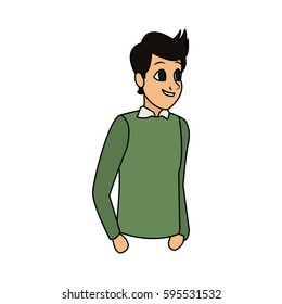 handsome young man icon image 
