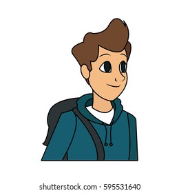 handsome young man icon image 