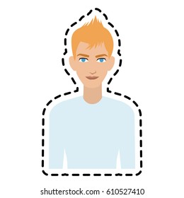 handsome young man icon image 