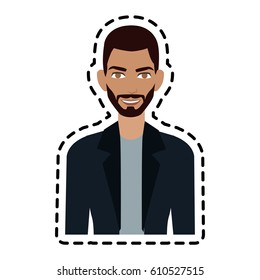 handsome young man icon image 