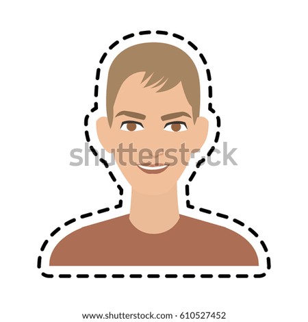 handsome young man icon image 