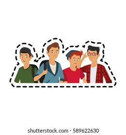 handsome young men icon image 