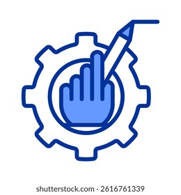 Hands-On Activities Icon Element For Design