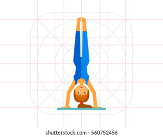 Handstand Pose Icon