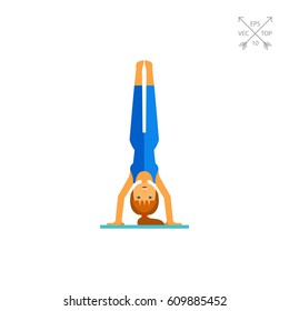 Handstand Pose Icon