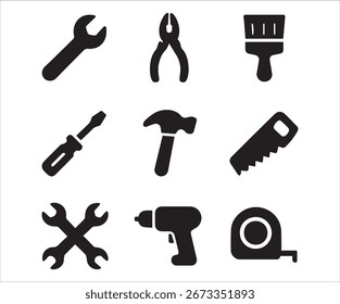 Handware icons colección Vector Archivo