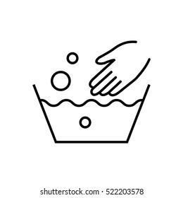 Handwash Icon - Vector illustration.