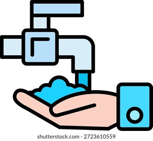 Handwash New Creative Icon Design Vector