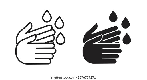 Handwashing icons pack for ui designs