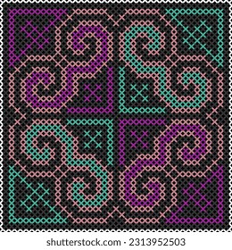 Hand-woven fabrics are unique to the local culture of northern Thailand. V.02