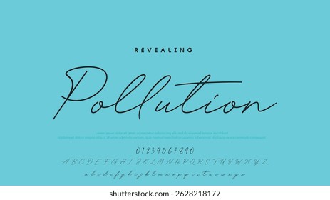 Handwrite signature font Calligraphy Logotype Script Brush Font Type Font lettering handwritten