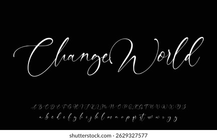 handwrite signature font Calligraphy Logotype Script Brush Font Type Font lettering handwritten