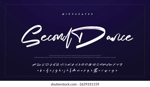  handwrite signature font Calligraphy Logotype Script Brush Font Type Font lettering handwritten 