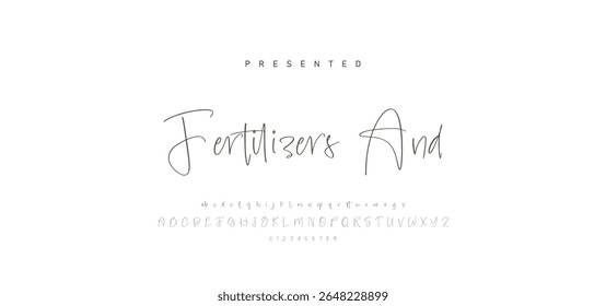 handwrite signature font Calligraphy Logotype Script Brush Font Type Font lettering handwritten