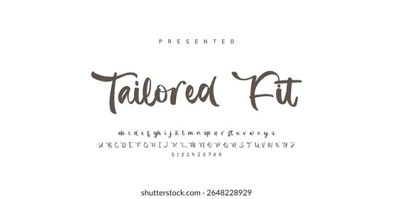 handwrite signature font Calligraphy Logotype Script Brush Font Type Font lettering handwritten
