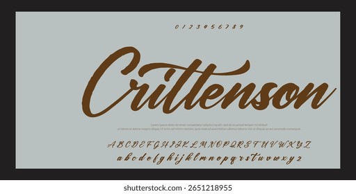 handwrite signature font Calligraphy Logotype Script Brush Font Type Font lettering handwritten 