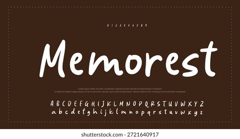 handwrite signature font Caligrafía Logotipo Script Pincel Tipo de fuente Letras de fuentes manuscritas 