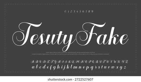handwrite signature font Caligrafía Logotipo Script Pincel Tipo de fuente Letras de fuentes manuscritas 