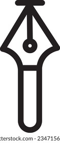 Handwrite Tool Write Outline Icon