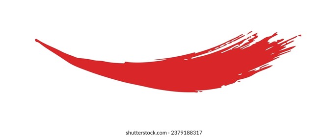 Handwriting design material. brush stroke