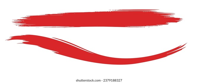 Handwriting design material. brush stroke