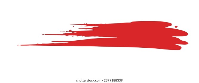 Handwriting design material. brush stroke