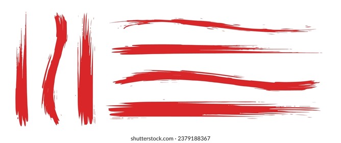 Material de diseño de escritura a mano. pincel