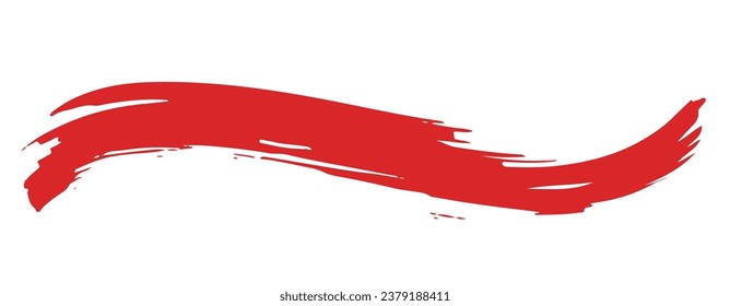 Handwriting design material. brush stroke