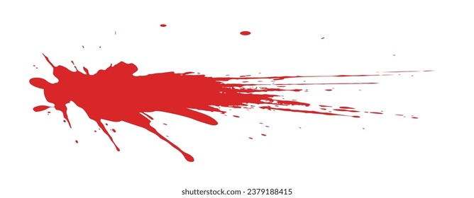 Handwriting design material. brush stroke