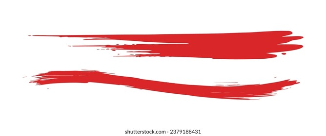 Material de diseño de escritura a mano. pincel