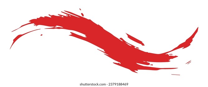 Material de diseño de escritura a mano. pincel