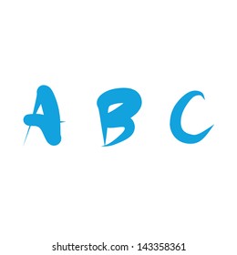 handwriting font set for use