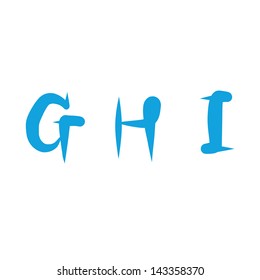 handwriting font set for use