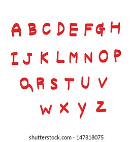 handwriting font set for use