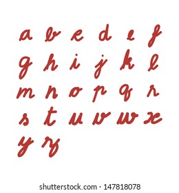 handwriting font set for use