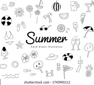 32 776件の 夏 手書き のイラスト素材 画像 ベクター画像 Shutterstock