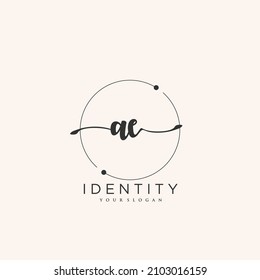  Handwriting logo vector of initial signature, wedding, fashion, jewerly, boutique, floral and botanical with creative template for any company or business.
