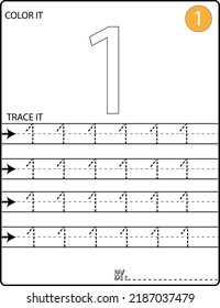 Handwriting Numbers tracing pages for writing numbers Learning numbers, Numbers tracing worksheet for kindergarten