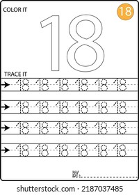 Handwriting Numbers tracing pages for writing numbers Learning numbers, Numbers tracing worksheet for kindergarten