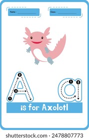 Handwriting pages  for children. Worksheets for learning letters A  with picture identification . Educational pages for preschool. Letter A