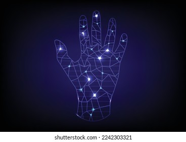 handwriting polygon according to the origin of light, according to the season