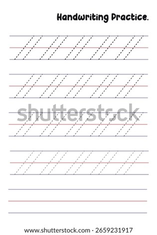 Handwriting Practice Sheets for Kids – Prewriting Tracing Lines, Curves, Patterns, Spirals, Triangles, Square's, ovals, hexagonal, circles, opals, etc. for Fine Motor Skills Development.