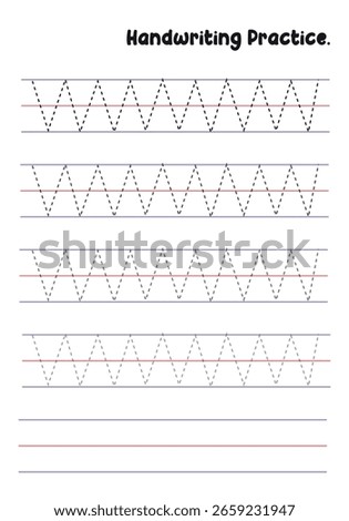 Handwriting Practice Sheets for Kids – Prewriting Tracing Lines, Curves, Patterns, Spirals, Triangles, Square's, ovals, hexagonal, circles, opals, etc. for Fine Motor Skills Development.